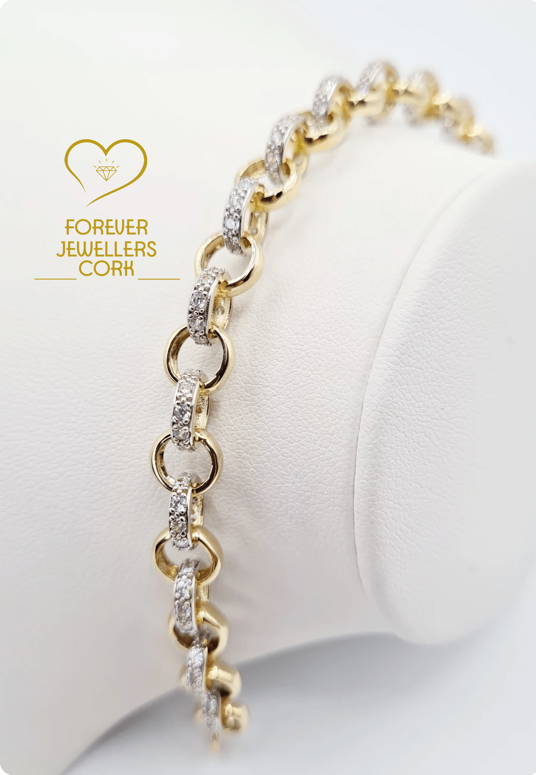 Kids gold sales belcher bracelet