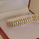 Rolex Style Gold Bracelet. Ladies Rolex Style Bracelet. 9ct Gold Ladies Bracelet. Forever Jewellers Cork. Maria Gleeson. Jewellers Cork.