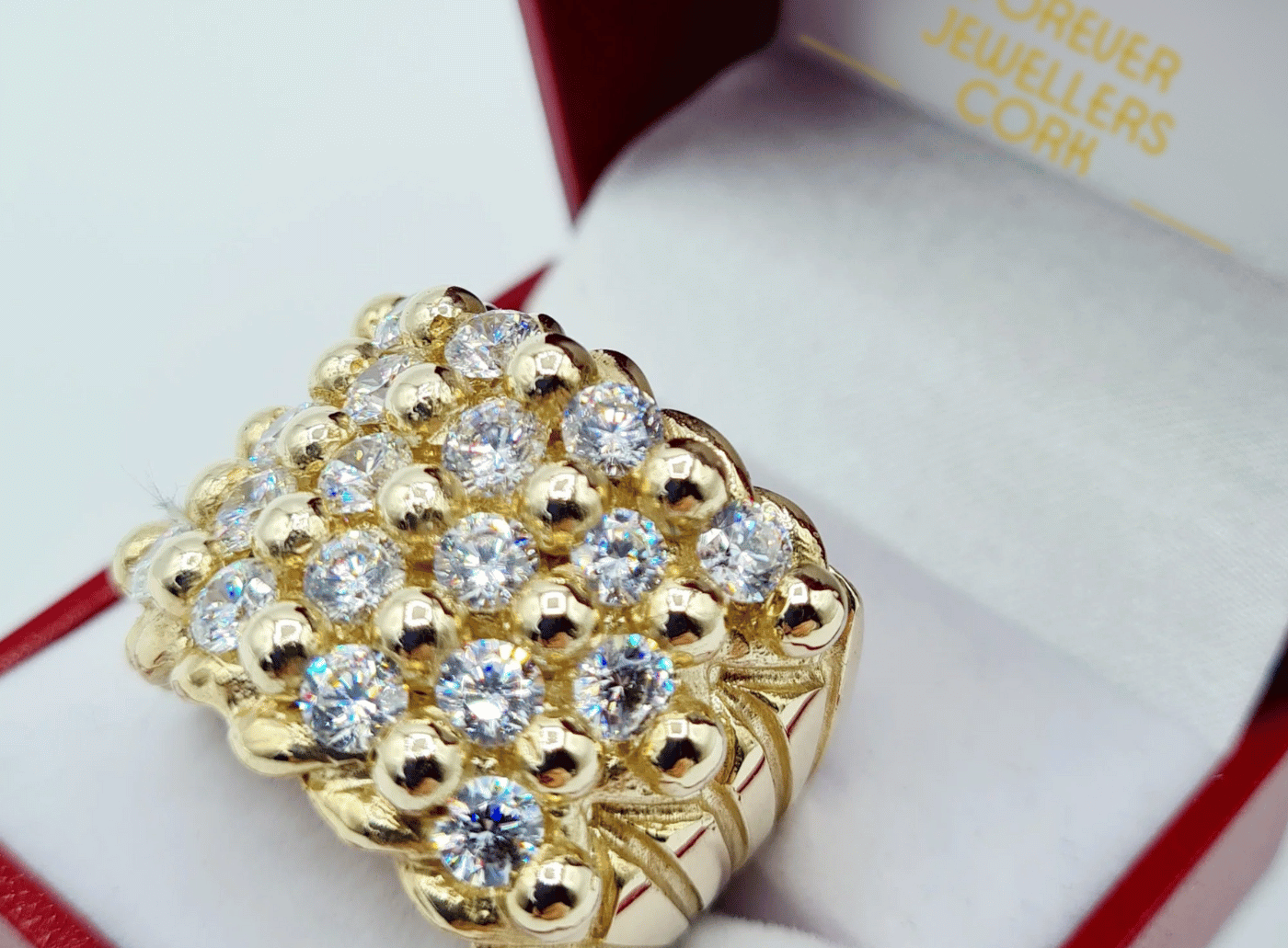 Keeper ring 9ct gold deals