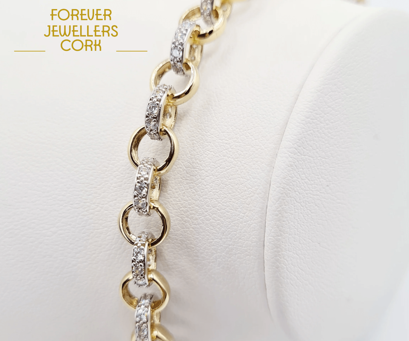 9ct Gold Ladies Belcher Bracelet Forever Jewellers Cork Forever Jewellers Maria Gleeson. Jewellers Cork
