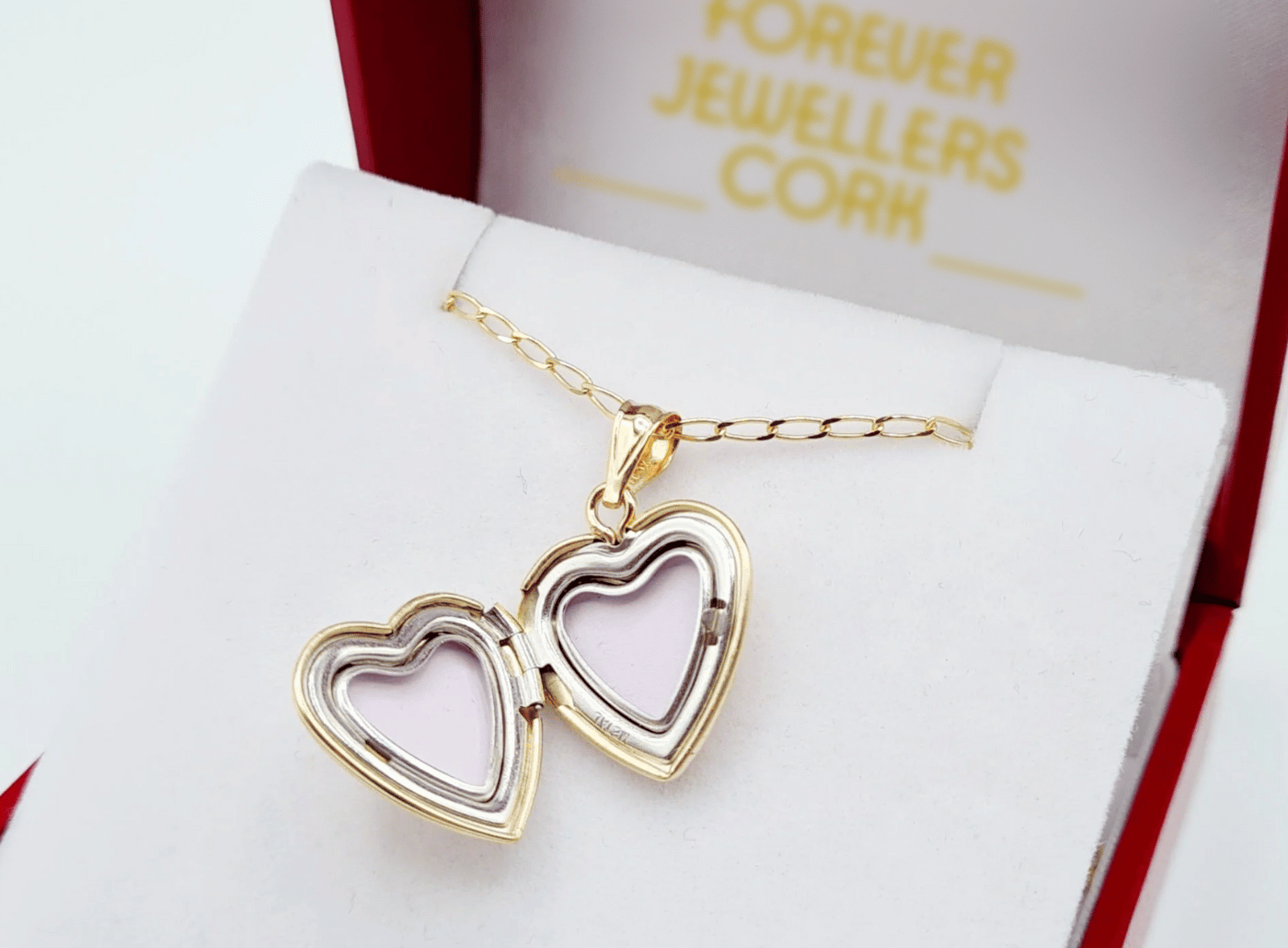9ct Gold Heart Locket Chain Forever Jewellers Cork Forever