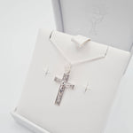 Sterling silver chain close-up – Communion or Confirmation gift