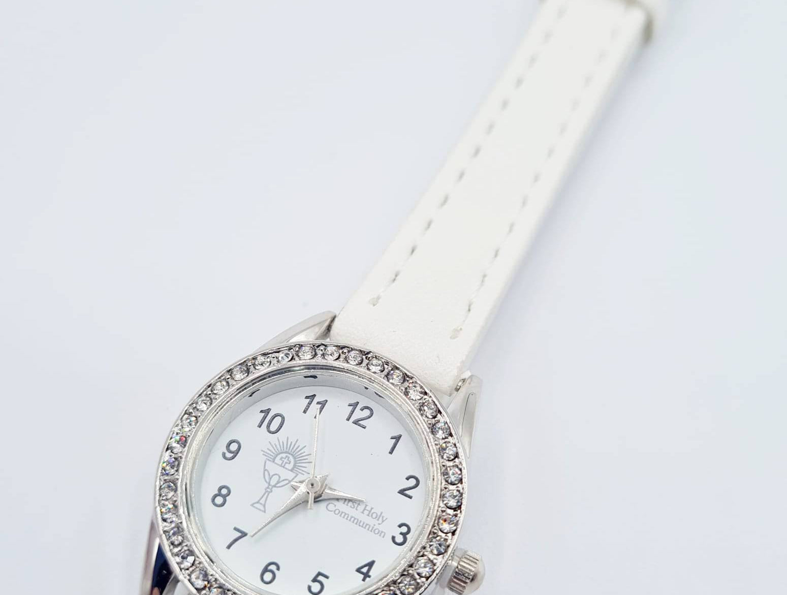 Holy Communion Watch with CZ Detail – Adjustable Strap
