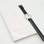 First Holy Communion Gift for Boys – Black Strap Watch with Chalice Logo Gift Box
