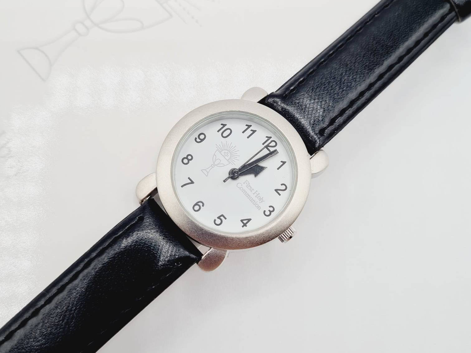 Boys 28mm First Holy Communion Watch – Gold & Silver Details, Forever Jewellers Cork