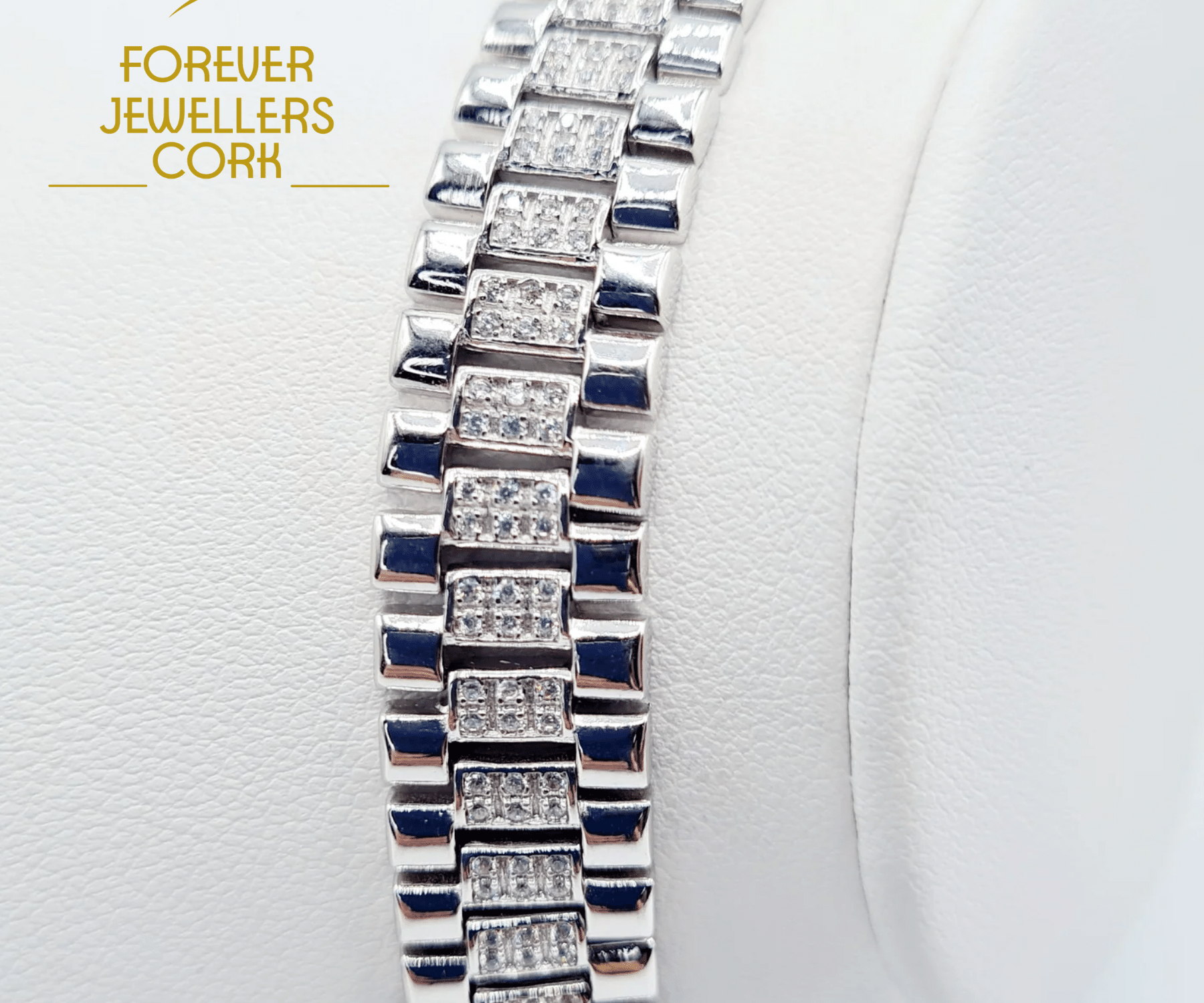 Sterling silver rolex bracelet outlet