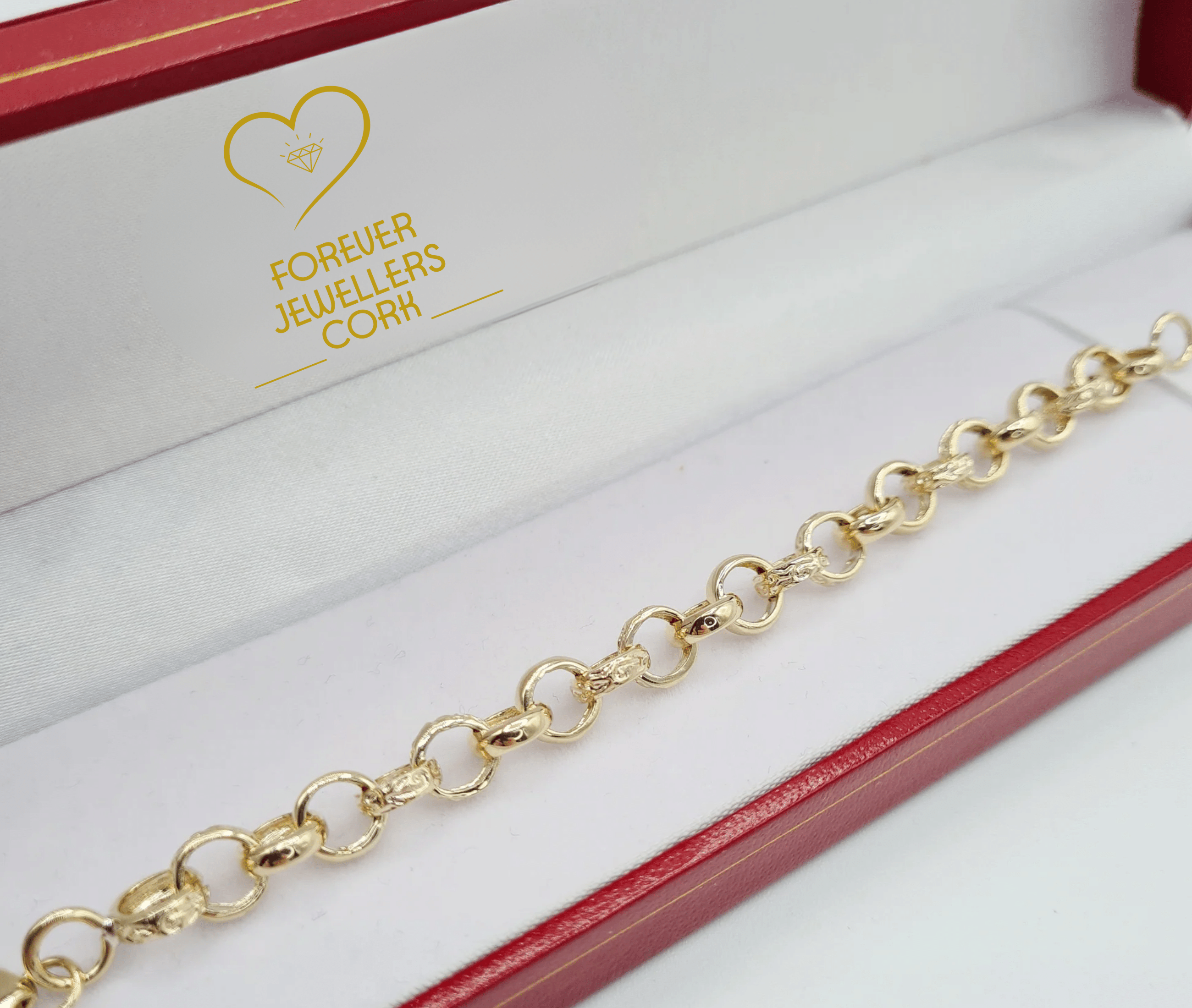 Children's 9ct 2025 gold belcher bracelet