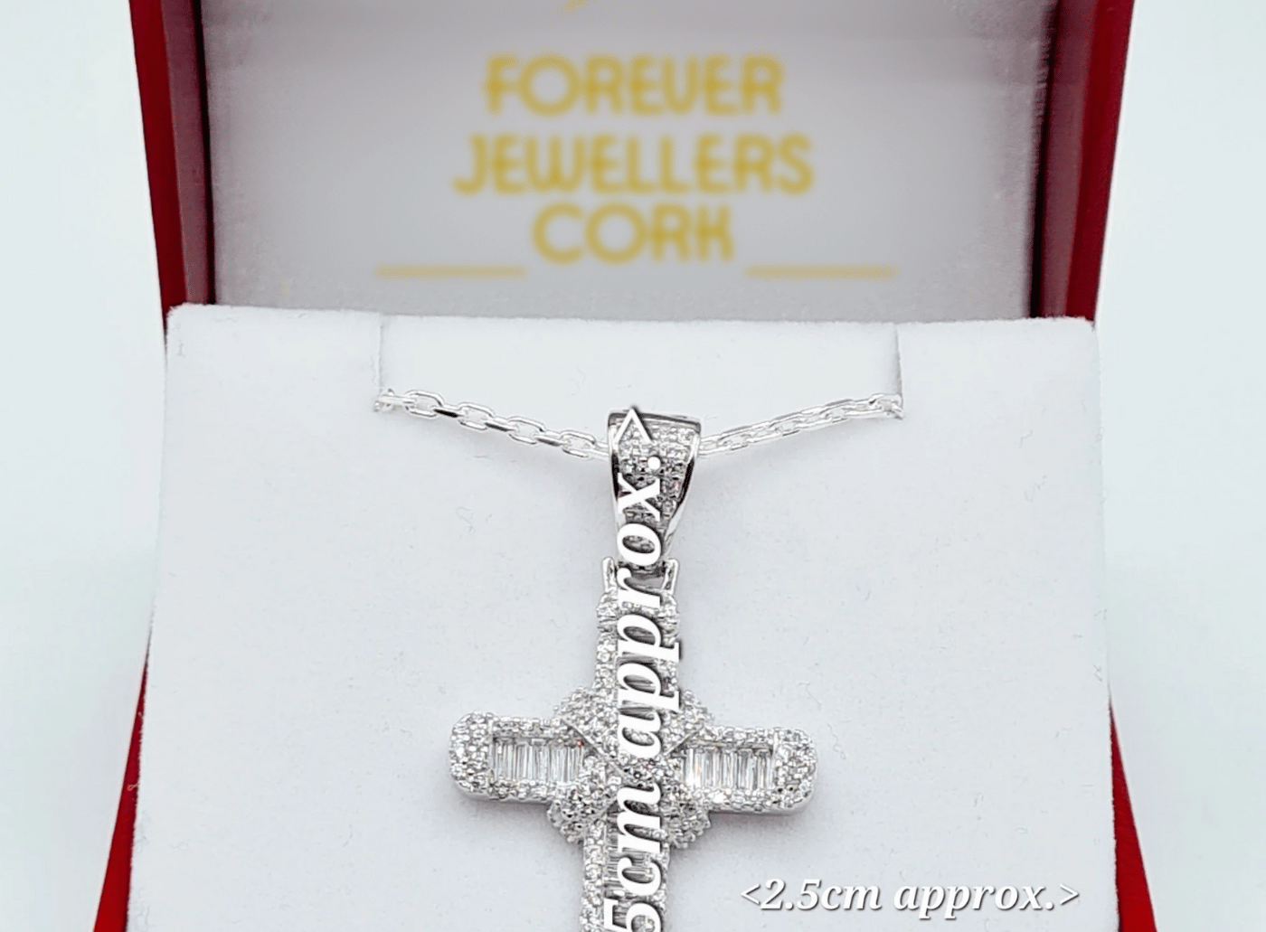 Cross top chain womens